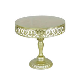 Soportes de postres de Metal pulido dorado para fiestas de cumpleaños, pasteles de boda, artículos para servir, diseño agradable, artículos decorativos para servir - Product Image 3