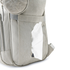 <span class=keywords><strong>Borsa</strong></span> Fasciatoio Zaino Grande Capacità per Mamme con Organizer per la Cura del Bambino e <span class=keywords><strong>Borsa</strong></span> Staccabile Rotonda - Product Image 4