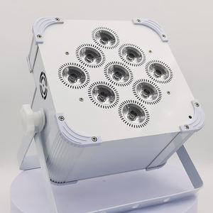 ไฟ LED rgbaw ใช้แบตเตอรี่9X18W พร้อมรีโมทควบคุมไร้สายสำหรับงานแต่งงาน - Product Image 2