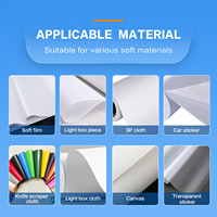 Imprimante jet d'encre UV industrielle LANQI 3,2 m rouleau à rouleau, haute précision LED UV Ricoh G6 pour la production publicitaire sur supports flexibles