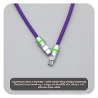 Kabel Data Silikon Cair Grosir 240W C ke C DIY Spiral Retractable Pengisian Cepat Kompatibel CarPlay PD untuk Iphone 18