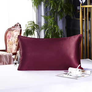 19mm 60*50cm 6A Grade 100% Queen Size Taie d'oreiller en soie de mûrier pour un sommeil incroyable avec une couleur unie douce - Product Image 6