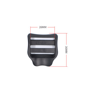 Hebilla de Plástico Ajustable F042 de 26 mm para Correas de Bolsa, Accesorio para Mochila - Product Image 3