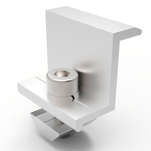 Connecteur de bord de pince de <span class=keywords><strong>fixation</strong></span> de module PV pour système de montage de <span class=keywords><strong>panneau</strong></span> <span class=keywords><strong>solaire</strong></span> PV de <span class=keywords><strong>tuile</strong></span> en métal et de toit plat - Product Image 3