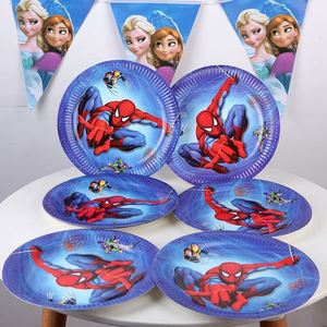 Regalos Promocionales, Juego <span class=keywords><strong>de</strong></span> Cubiertos con Diseño <span class=keywords><strong>de</strong></span> Arcoíris, Artículos para Fiesta Temática <span class=keywords><strong>de</strong></span> Spider-Man, Juego <span class=keywords><strong>de</strong></span> Platos <span class=keywords><strong>de</strong></span> Papel para <span class=keywords><strong>Pastel</strong></span>, Decoración para Fiesta <span class=keywords><strong>de</strong></span> <span class=keywords><strong>Cumpleaños</strong></span> - Product Image 6
