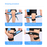 Rodillera Ajustable para Tendón Rotuliano, Estabilizador Profesional de Protección, Material de Neopreno, Cierre Magnético para Deporte y Gimnasio