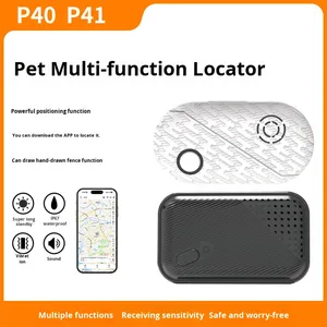 Localizador de Mascotas, Dispositivo Antipérdida para Perros y Gatos, Rastreador GPS Bluetooth con Sonido de Campana, Valla Virtual y Soporte para Aplicaciones, Mini <span class=keywords><strong>Collar</strong></span> - Product Image 2