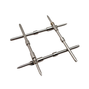 Precision Metal Guide <b>Pins</b> Tapered Head Custom Size Universal Insert For Machining Applications - Product Image 3