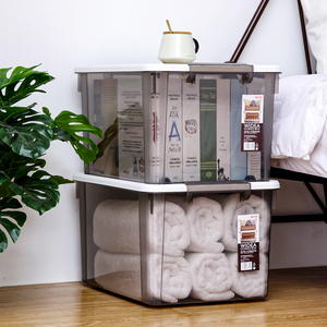 Chất lượng cao trong suốt sử dụng nhà nhựa PP xếp chồng lưu trữ hộp & Thùng - Product Image 6