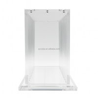 Boîte de rangement transparente pour cartes gradées XYBP en acrylique transparent sur mesure, 10/20 emplacements, pour objets de collection PSA DNA BGS