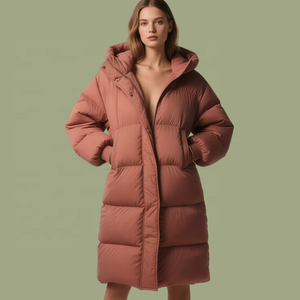 Vestes matelassées personnalisées pour femmes, vestes matelassées de style universitaire, vestes d'hiver respirantes pour femmes, parkas en duvet pour femmes, tailles grandes, pour manteaux - Product Image 3