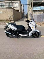 Scooter moto Majestic T8 150CC à refroidissement par air, 4 temps, avec freins à disque doubles, éclairage LED, tableau de bord LCD, siège confortable