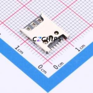 ZX-NSIM-481.25J SIM Card Connector SMD Connector Plug-In Type Nano SIM Card Card Holder 1.25mm - Product Image 1