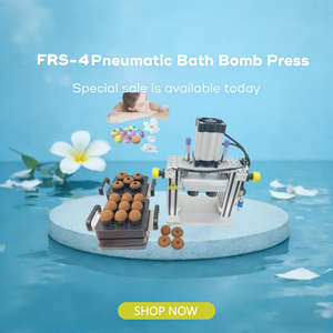 Mini Máquina Neumática CNC para Formar Bombas de Baño, Motor con 3 Tamaños de Moldes para Manualidades Caseras y Aficionados Principiantes, 1 Unidad MOQ - Product Image 5