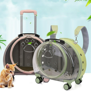 Carrinho de Transporte para Animais de Estimação com Rodas Transparentes, Venda Quente, para Cães e Gatos, Uso ao Ar Livre - Product Image 6