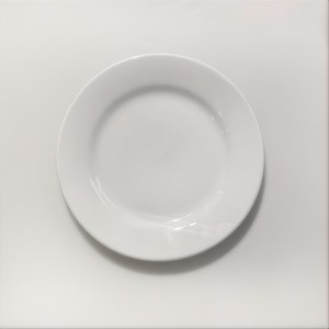 Platos laterales de plato redondo de porcelana blanca de 6 pulgadas para bodas, restaurantes, <span class=keywords><strong>catering</strong></span> - Product Image 1