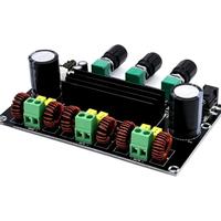 2*80W + 100W TPA3116D2 Puissance Subwoofer Amplificateur 2.1 Canal Audio Egaliseur Stéréo AUX Ampli de Classe D