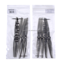 Hélice de drone FPV 2CW+2CCW DP7X5.5GR-PC pour HQProp 7X5.5, lot de 4 pièces en polycarbonate gris clair, pièces et accessoires de drone DIY
