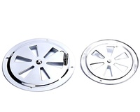Couvre-drain Foyo, aérateur papillon, bouton central rond, couvre-aérateur à persiennes pour bateau