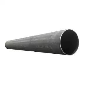 Tuyau d'acier de LSAW/canalisation en acier soudée longue droite de couture Tube d'acier au carbone de 20 pouces