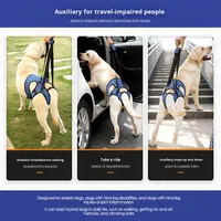 Nouveau modèle de harnais de soutien pour chien, extensible et rétractable, en soie de lait, pour blessures à la patte arrière, pour l'extérieur