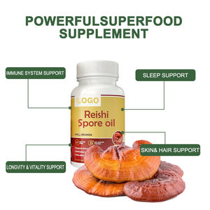 Huile de spores de <span class=keywords><strong>Ganoderma</strong></span> de haute qualité, pure et naturelle, huile essentielle de <span class=keywords><strong>Ganoderma</strong></span> lucidum en gélules molles, huile de spores de Reishi - Product Image 6