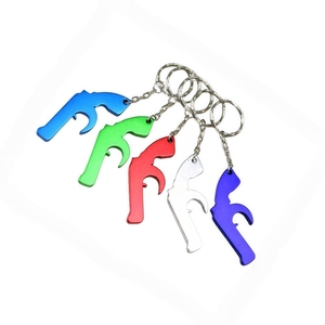 HXY - Llavero Abridor de Botellas de Cerveza con Forma de Escopeta, Abridor de Botellas de Cerveza con Forma de Pistola, Llavero Abridor de Botellas <span class=keywords><strong>para</strong></span> Promoción - Product Image 1