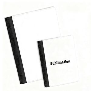 Wholesale Blanks Notebook Journal Portfolio Diy Custom Logo Fabric Canvas <b>Notepad</b> Sublimation Notebooks - Product Image 1