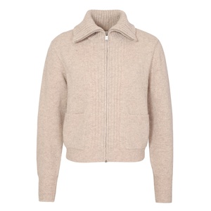 Cárdigan de Punto Suave para Mujer, Otoño e Invierno, con Cremallera de Alta Calidad, Estilo Holgado - Product Image 1