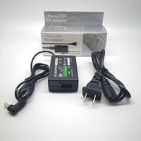 Kabel Catu Daya Adaptor AC Pengisi Daya Dinding Rumah Colokan EU/US untuk PSP/PSV 1000/2000 Host ACCU PSP1000/2000/3000 Sumber Daya Game