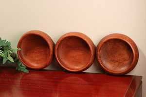 ชามไม้ทำมือ งานตกแต่งธรรมชาติ คุณภาพพรีเมียม ยั่งยืน ออร์แกนิค เหมาะสำหรับโต๊ะอาหารในครัว - Product Image 4