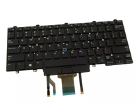 Véritable nouveau clavier d'ordinateur portable 0D19TR pour Dell Latitude E5450 E5470 E7470 E5480 E5490 Clavier rétroéclairé