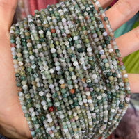 Perles rondes de 3 mm en pierres précieuses diverses : rubis, zoïsite, agate indienne, unakite – Petites perles intercalaires pour le bricolage