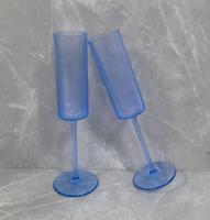 Gobelet en plastique transparent pour mariage, verre à boire pour cocktails, vin rouge et blanc, flûte à champagne, ensemble de verres