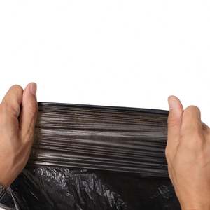 ถุงขยะราคาถูกกระดาษสีน้ำตาลขยะพลาสติกย่อยสลายได้ในถุงขยะม้วนสีเขียว - Product Image 3