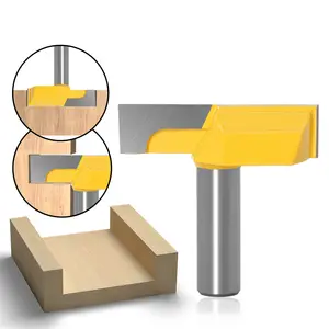 12 мм 1/2 хвостовик для очистки дна фрезы T-типа фрезы режущие инструменты для деревообработки