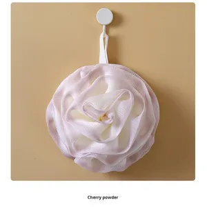 Boule de <span class=keywords><strong>Bain</strong></span> à la Rose de Haute Qualité pour Femmes, Non-Diffusante, Exfoliante, <span class=keywords><strong>Ultra</strong></span>-Douce, Moussante, Extra-Large - Product Image 4