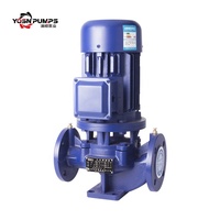 Pompa Booster Sentrifugal Vertikal 8.3m3/Jam, Head 18m, 1.1kw untuk Suplai Air Perkotaan