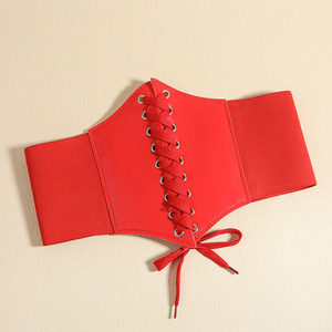 Genuine Leather Waist <b>Belt</b> Cow Hide Solid Color Adjustable Lace Up For Women Fashion Accessory Spring 2025 - Product Image 4