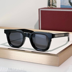 JMM <span class=keywords><strong>VENDOME</strong></span> EPOXY 47-25-146 Gafas de sol de alta calidad para hombre y mujer, gafas de sol de diseñador, clásicas, punk, de lujo, de acetato, UV400, con caja - Product Image 2