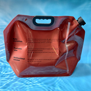 Kantong Hidrasi 8L, Tas Air Portabel, Wadah Air Lipat untuk Berkemah, Mendaki, Darurat, Ramah Lingkungan, Tas Tahan Lama - Product Image 2