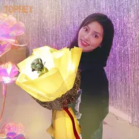Fournitures pour fêtes, décorations d'événements, fleurs scintillantes, globos, cadeaux, fleurs artificielles en soie, ballons
