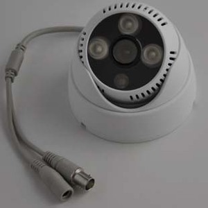 Caméra de surveillance dôme Hj Cx1202a 700tvline analogique H.264 avec vision nocturne pour intérieur - Product Image 3