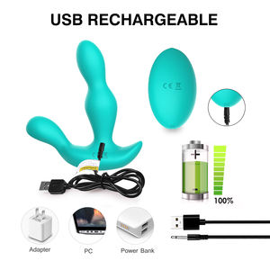 WINYI USB wiederauf ladbare Anal Sexy G String Weiche Silikon Fernbedienung Pussy Ass Sexspielzeug für Männer - Product Image 4