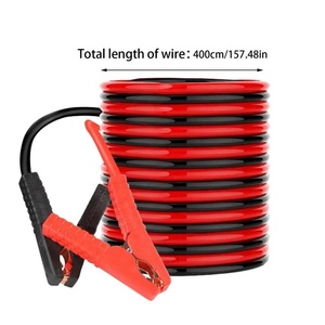 3M 4M Alligator Clip Jumper Cables Universal Car Power Charging Booster Dispositif <span class=keywords><strong>de</strong></span> <span class=keywords><strong>démarrage</strong></span> <span class=keywords><strong>Batterie</strong></span> Jump Cable Outils d'urgence - Product Image 4