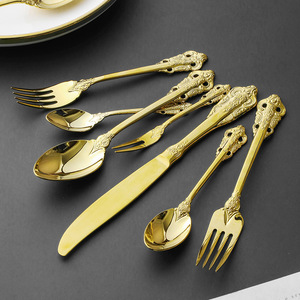 ชุดช้อนส้อมสแตนเลสสตีล 304 จินฮุ่ย รอยัล สไตล์ราชวงศ์ พร้อมกล่องของขวัญ - Product Image 2