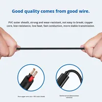 Nouveau câble de déclenchement PD Type-C femelle vers embout DC pour ordinateurs portables ThinkPad T480/T490/T14 avec protection OTP et adaptateur de charge rapide