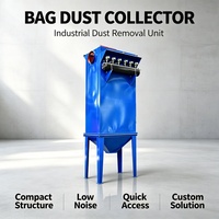 Collecteur de poussière à filtre à sacs industriel à jet pulsé pour le contrôle de l'extraction des poussières dans les usines de granulation d'engrais