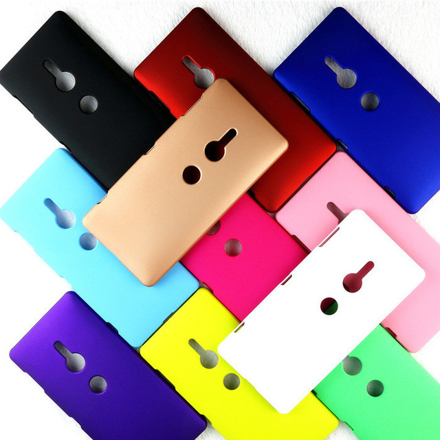 Frosted Case Shell Matte PC Hard Phone Case for Sony Xperia XZ3
