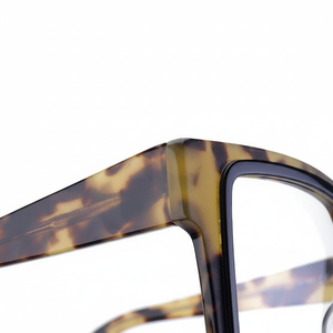 Gafas de Sol Unisex con Montura Completa de Acetato, Protección UV, Ligeras, Lentes Polarizadas con Efecto Espejo, Diseño Moderno - Product Image 1